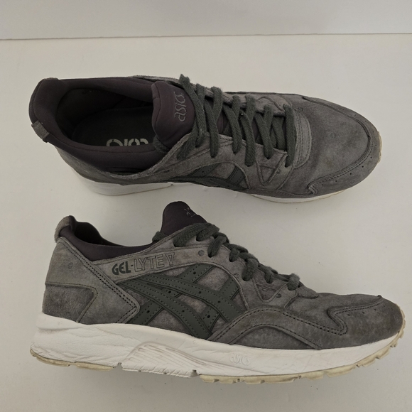 Asics Shoes - ASICS Tiger Gel-Lyte V Gray Sneakers